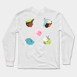 Kipo and friends Long Sleeve T-Shirt